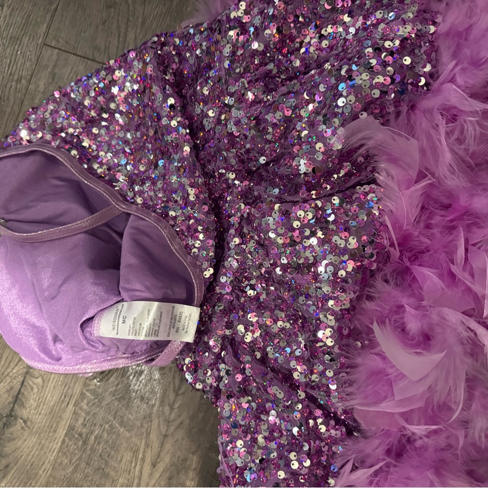 Weissman Glittering Purple Sequin Costume